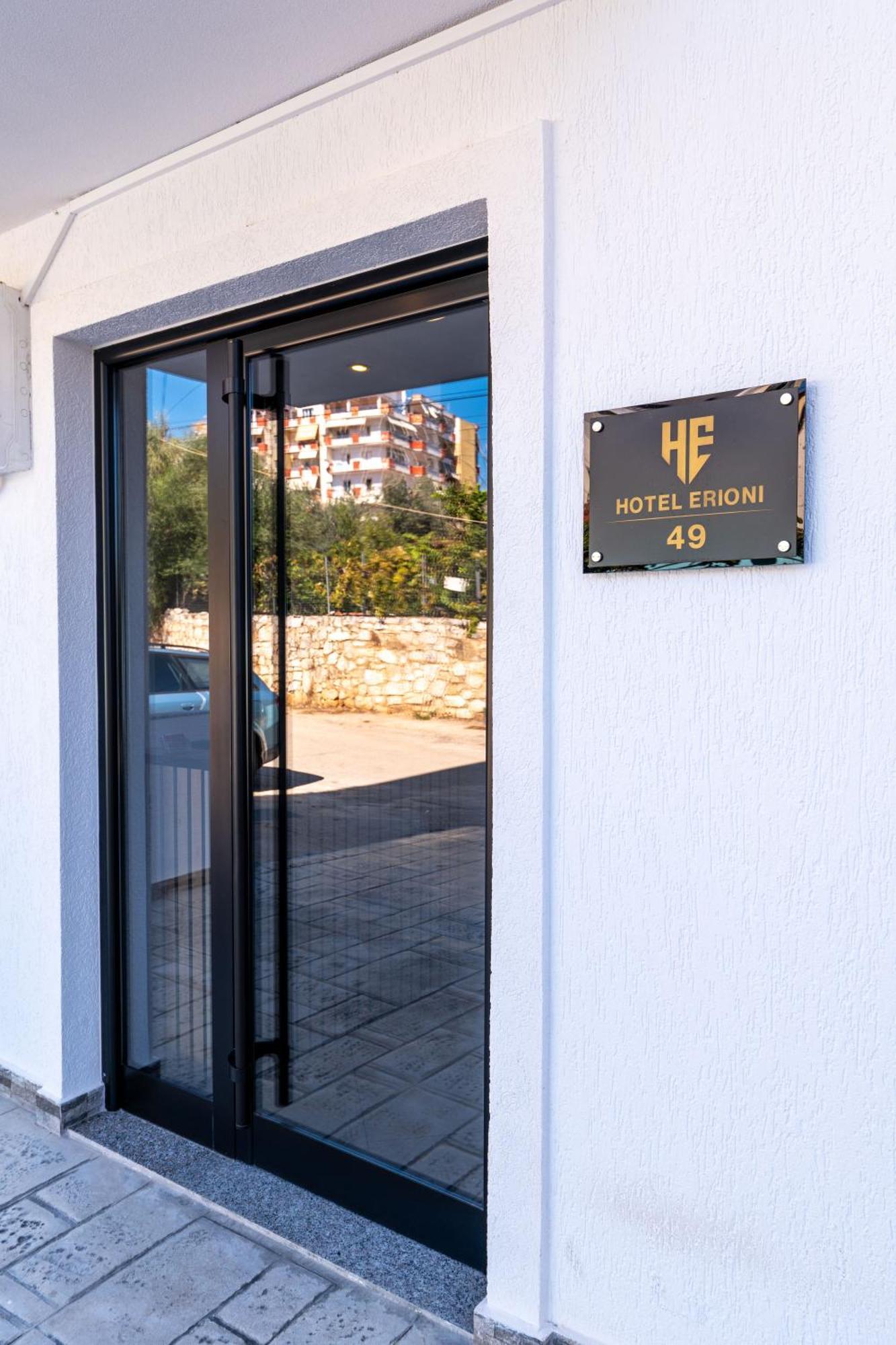 Erioni Hotel Sarandë Exterior foto